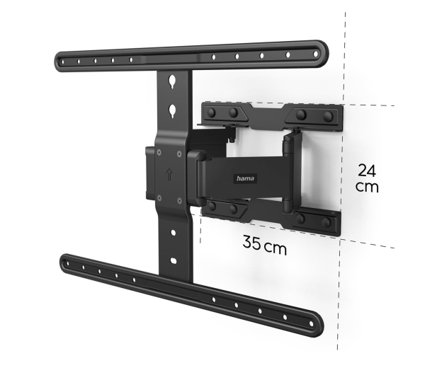 Hama Uchwyt LCD/LED VESA 600x400 fullmotion SCISSOR ARMS 90" - 1516974 - zdjęcie 3
